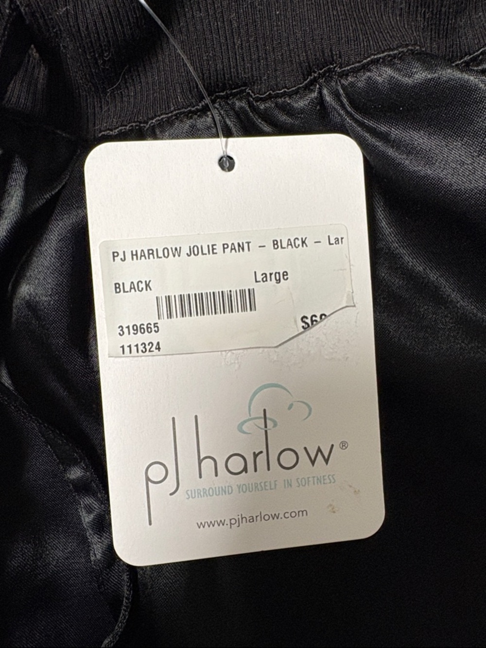 PJ Harlow Jolie Pant - Black NWT